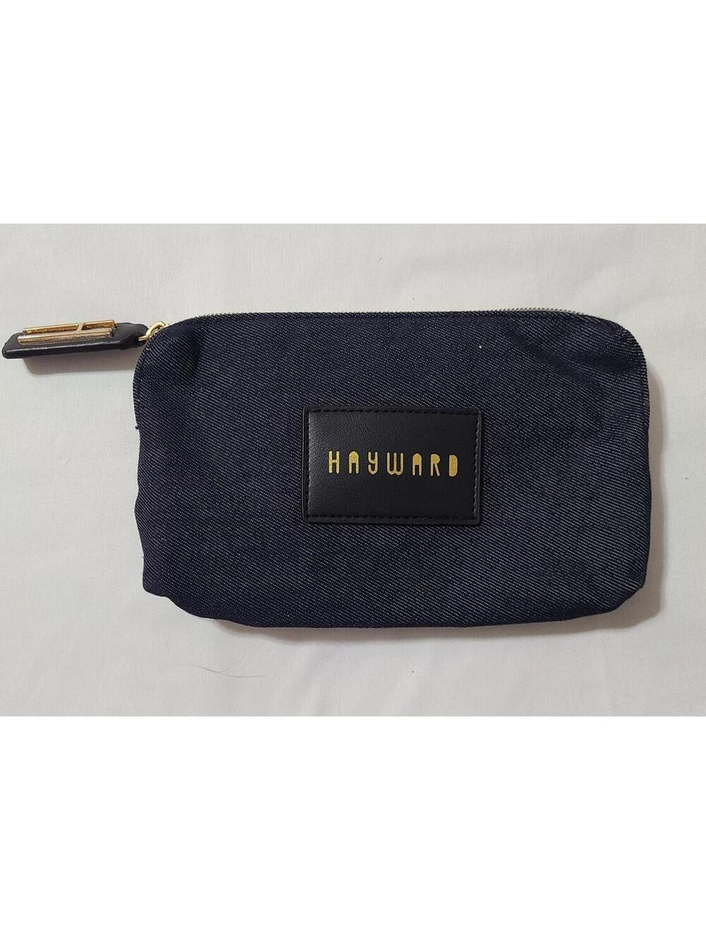 Hayward X JetBlue Mint Airlines Amenity Kit Denim Makeup Cosmetics Zip BAG ONLY